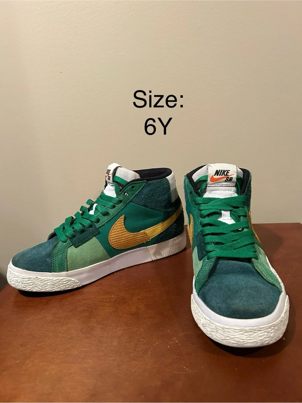 Nike Zoom Blazer ‘Aloe Verde’ Mid-Top Sneakers